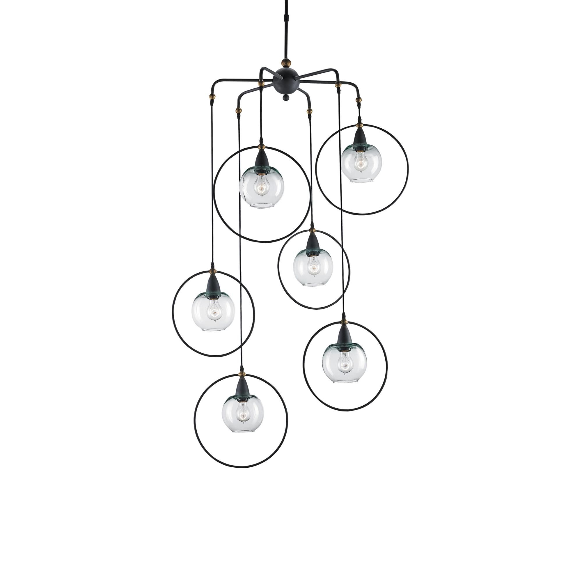 Moorsgate 36 Inch 6 Light Multi Light Pendant,